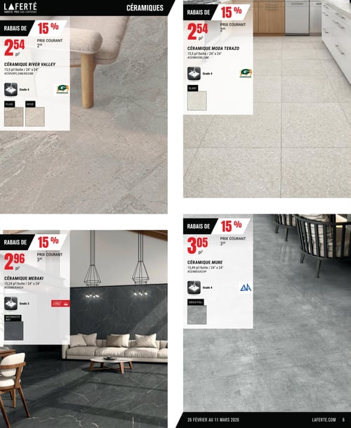 Circulaire Laferté - Catalogue Couvre-Planchers - Page 6