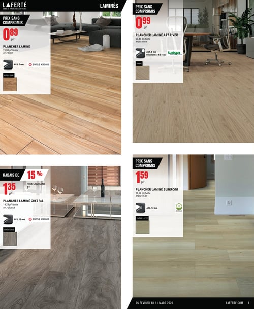 Circulaire Laferté - Catalogue Couvre-Planchers - Page 8