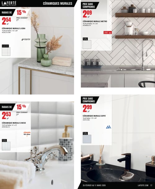 Circulaire Laferté - Catalogue Couvre-Planchers - Page 17