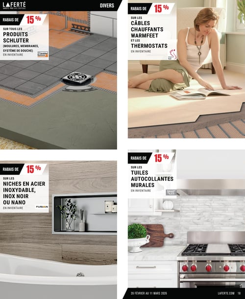 Circulaire Laferté - Catalogue Couvre-Planchers - Page 18
