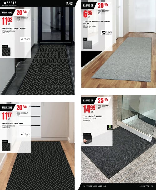 Circulaire Laferté - Catalogue Couvre-Planchers - Page 20