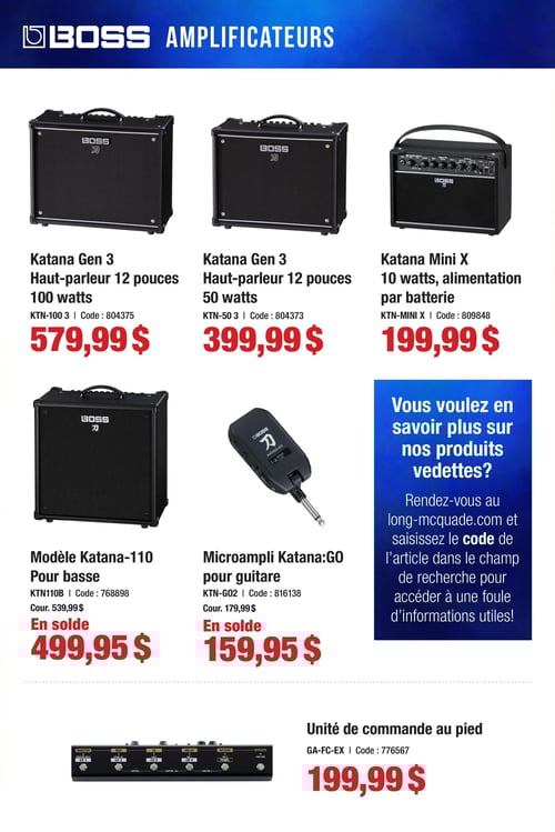 Circulaire Long & McQuade Instruments de Musique - Page 4