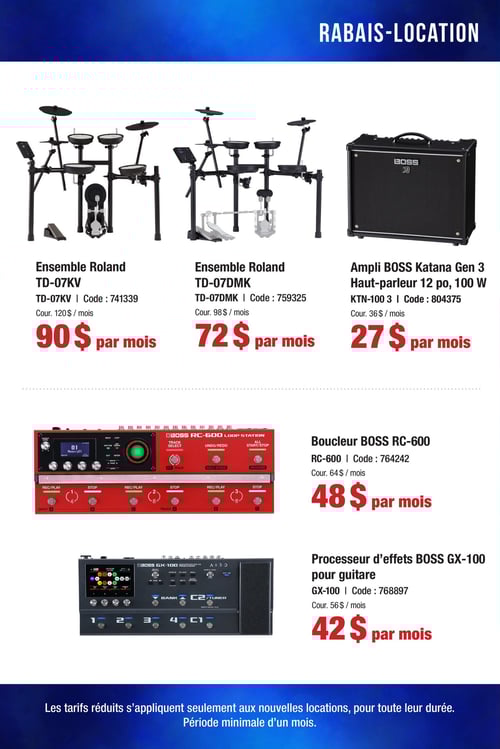 Circulaire Long & McQuade Instruments de Musique - Page 19