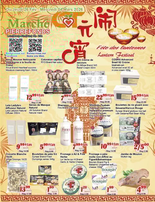 Circulaire Marché C & T - Pierrefonds - Page 1