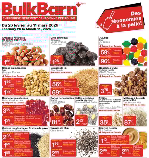 Circulaire Bulk Barn - Page 1
