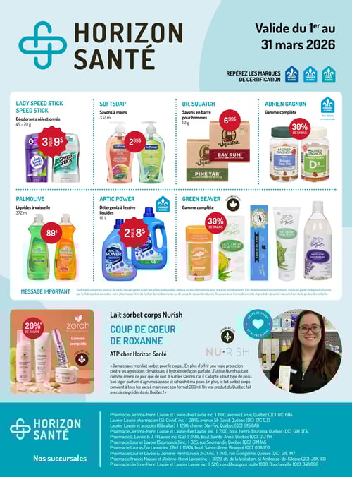 Circulaire Horizon Santé - Page 1