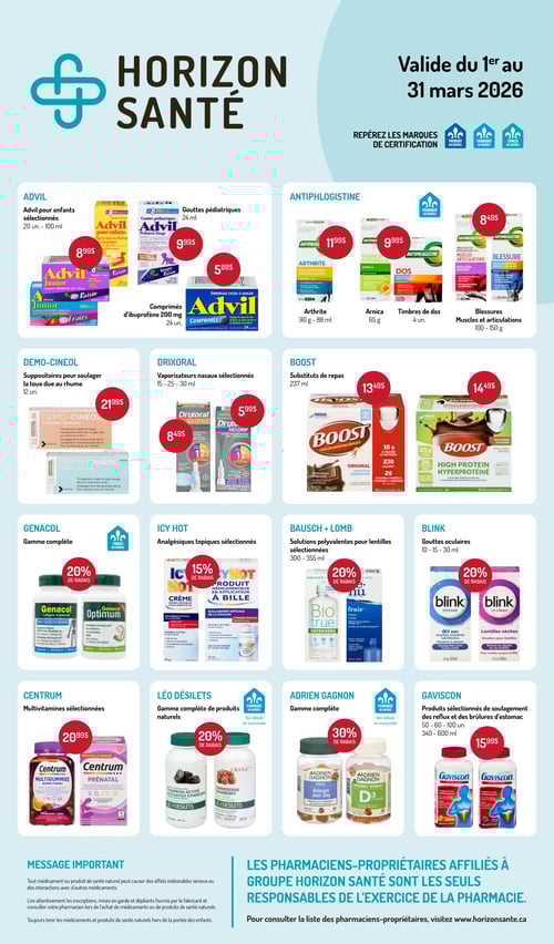 Circulaire Horizon Santé - Plus d'Économies - Page 1