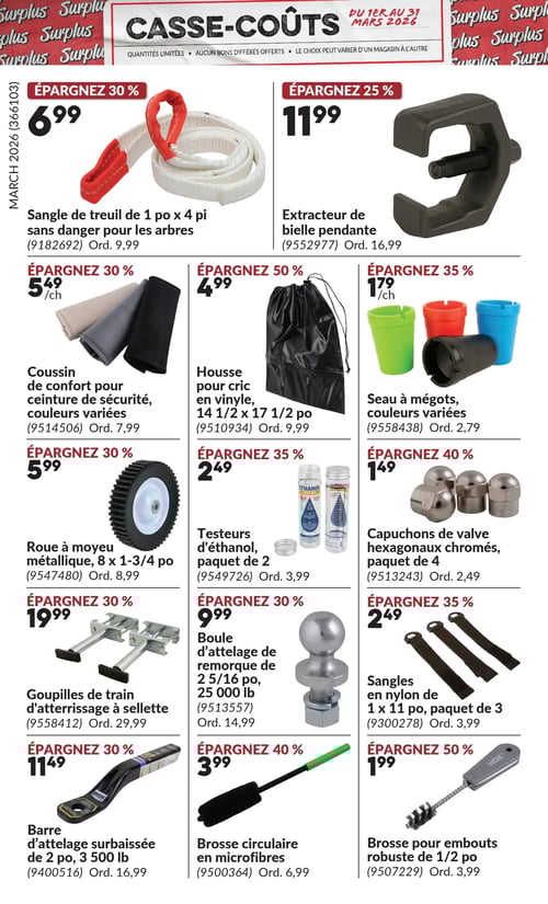 Circulaire Princess Auto - Casse-Coûts - Page 2