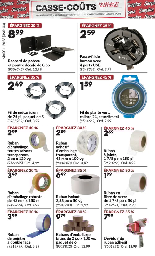 Circulaire Princess Auto - Casse-Coûts - Page 6