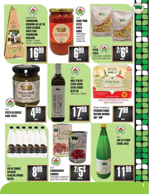 Circulaire TAU Marché d'alimentation Naturelle - Page 3