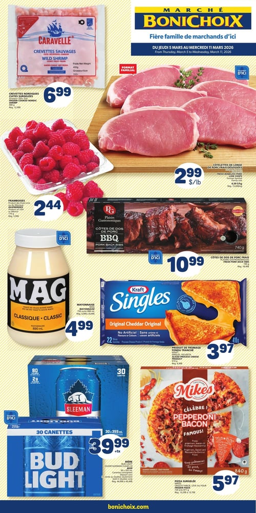 Circulaire Marché Bonichoix - Page 1