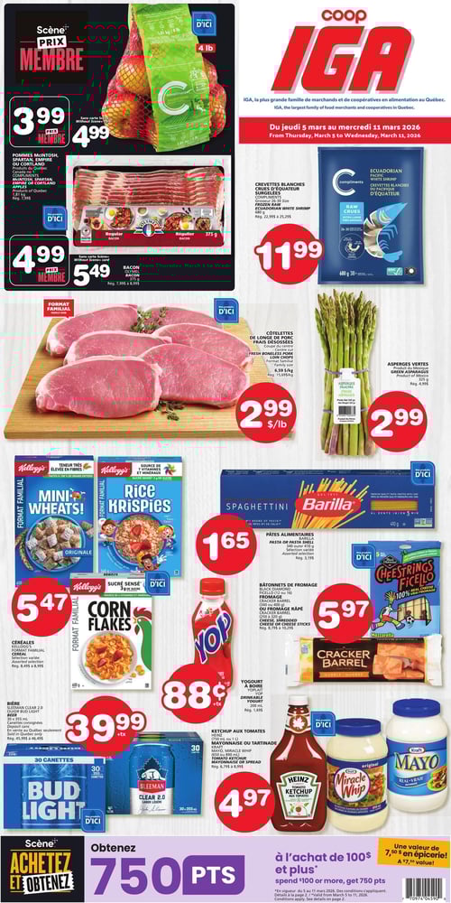 Circulaire IGA Coop - Îles de la Madeleine - Page 1