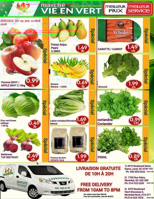 Circulaire Marché Vie en Vert - Page 1