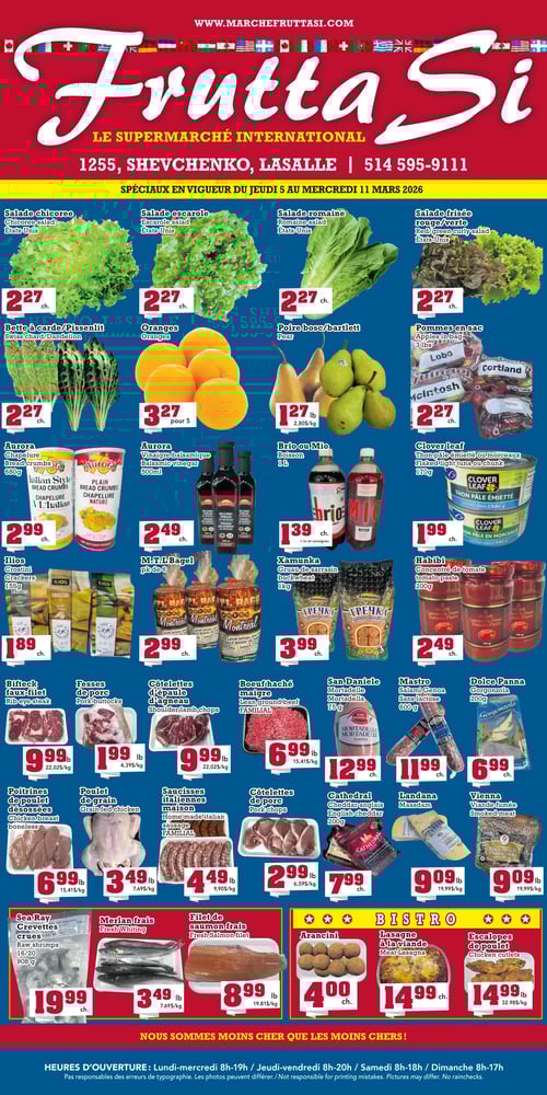 Circulaire Marché Frutta Si - Page 1