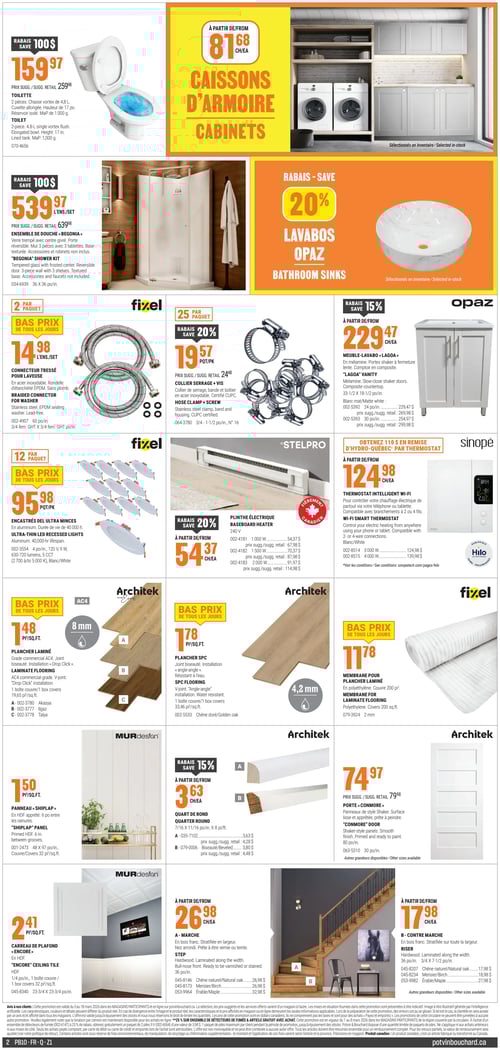 Circulaire Potvin & Bouchard - Page 3