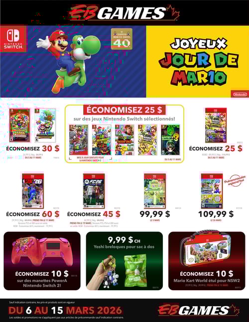 Circulaire EB Games - GameStop - Page 1