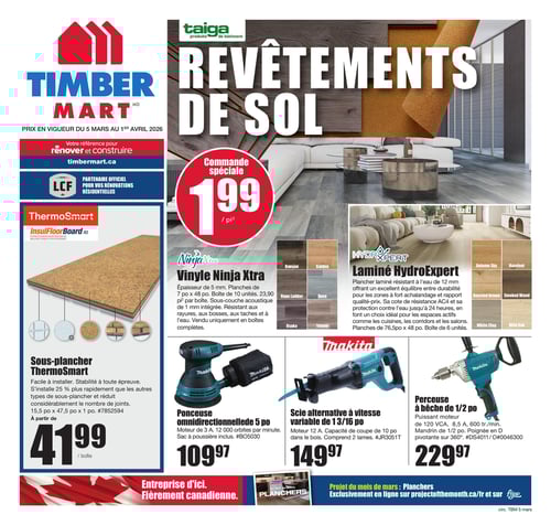 Circulaire Timber Mart - Page 1