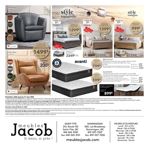 Circulaire ​Meubles Jacob - Page 4