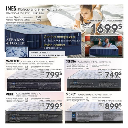 Circulaire Meubles Marchand - Matelas - Page 3