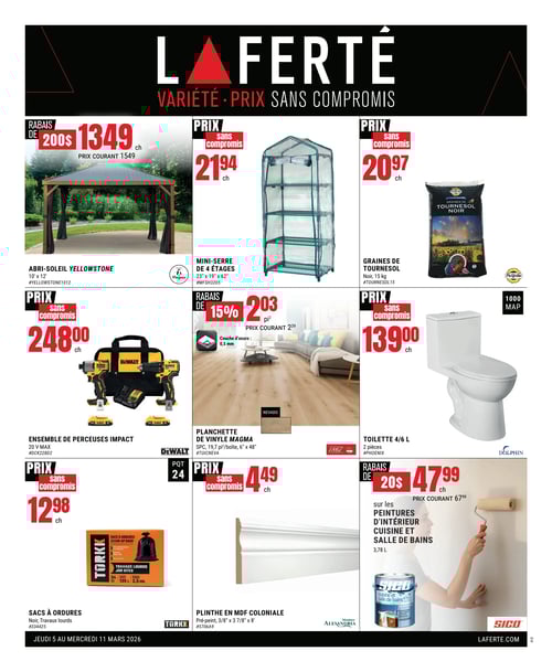 Circulaire Laferté - Page 1