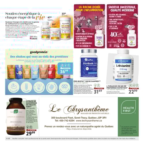 Circulaire Le Chrysanthème - Page 4