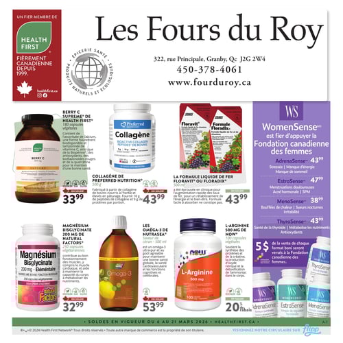 Circulaire Les Fours du Roy - Page 1