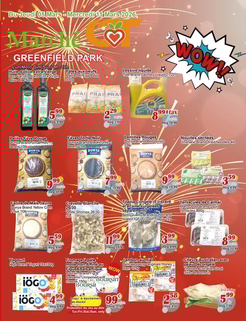 Circulaire Marché C & T - Greenfield Park - Page 1