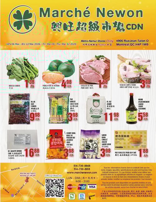 Circulaire Marché Newon Jean Talon - Page 1