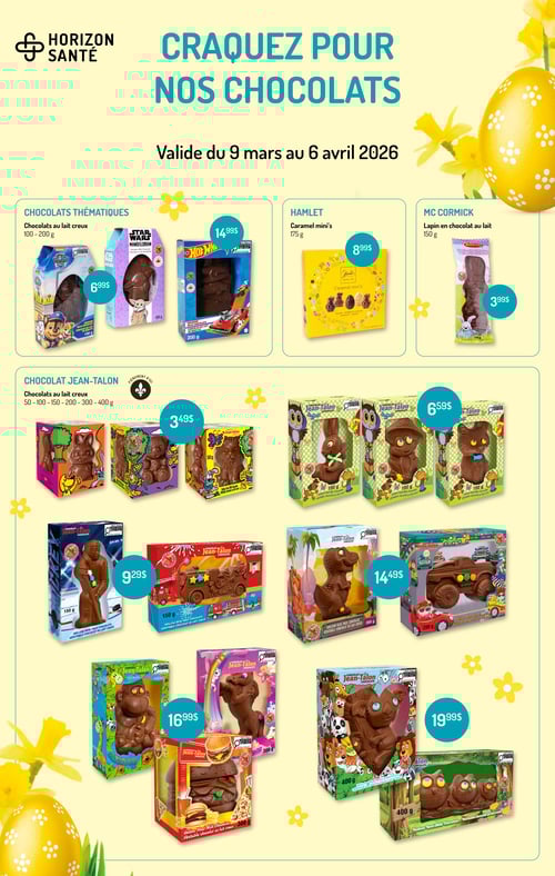 Circulaire Horizon Santé - Craquez pour nos chocolats - Page 1