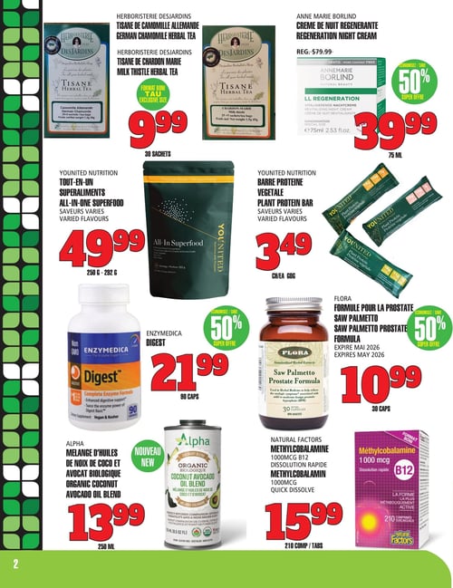 Circulaire TAU Marché d'alimentation Naturelle - Page 2