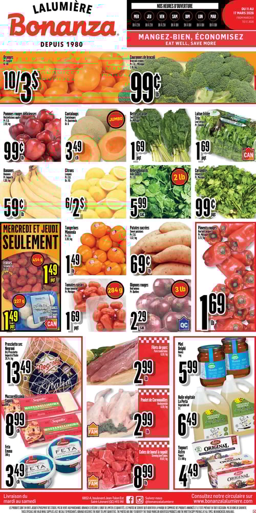 Circulaire Bonanza - Page 1