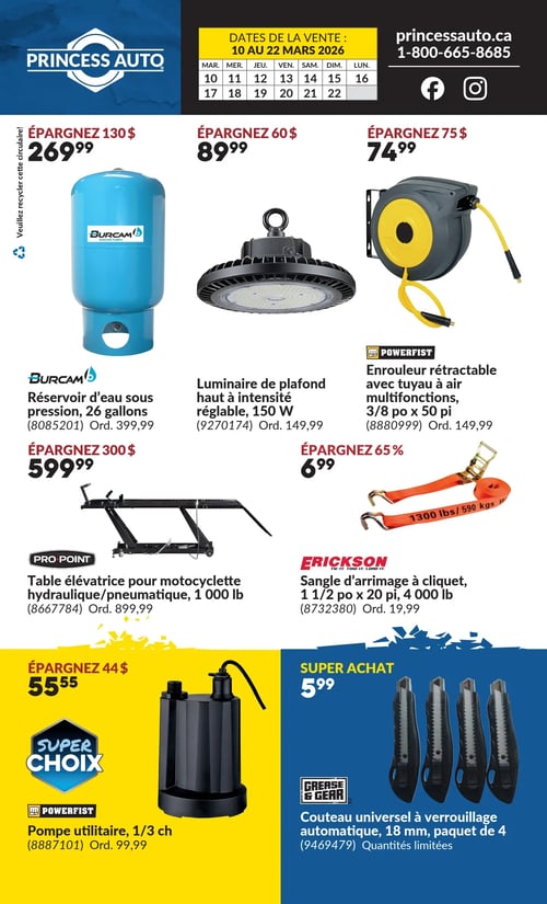 Circulaire Princess Auto - Méga Casse-coûts - Page 2