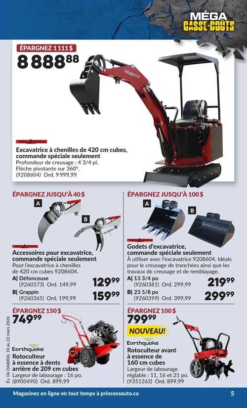Circulaire Princess Auto - Méga Casse-coûts - Page 10