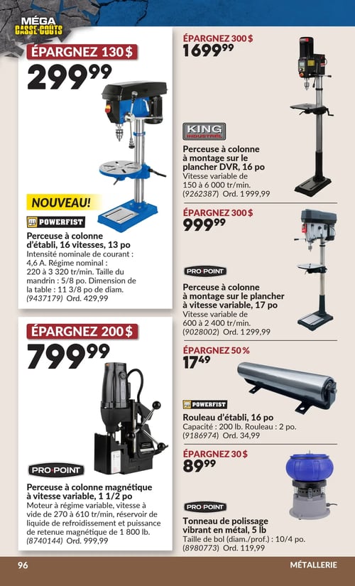 Circulaire Princess Auto - Méga Casse-coûts - Page 12