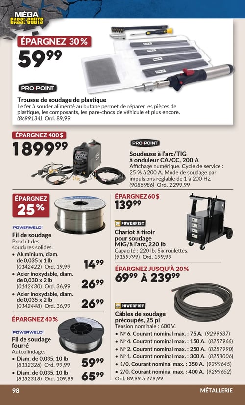 Circulaire Princess Auto - Méga Casse-coûts - Page 14