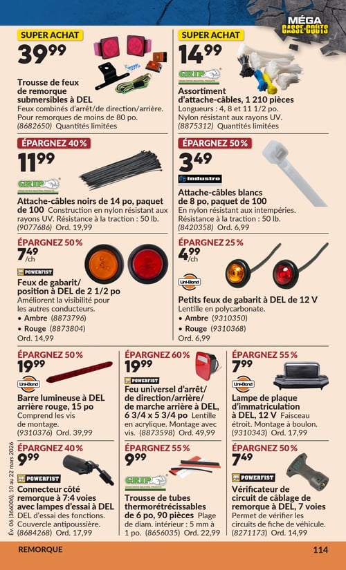 Circulaire Princess Auto - Méga Casse-coûts - Page 33