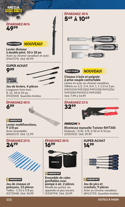 Circulaire Princess Auto - Méga Casse-coûts - Page 34