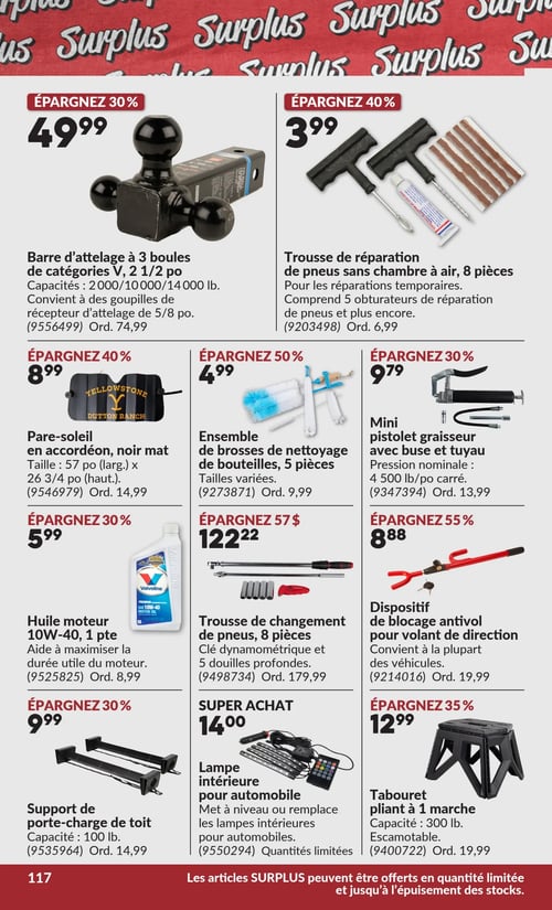 Circulaire Princess Auto - Méga Casse-coûts - Page 36
