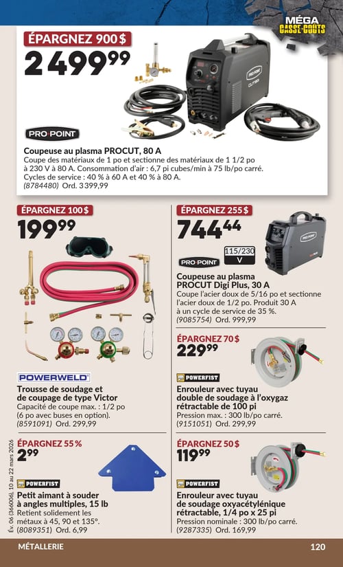 Circulaire Princess Auto - Méga Casse-coûts - Page 39