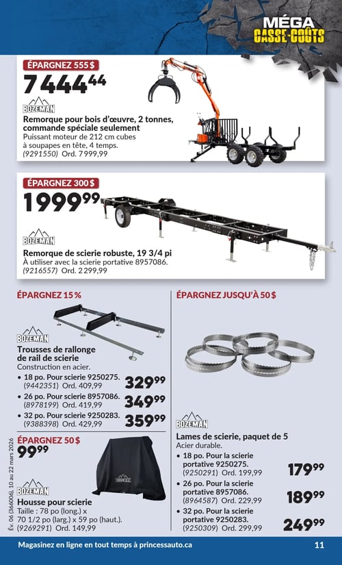 Circulaire Princess Auto - Méga Casse-coûts - Page 44