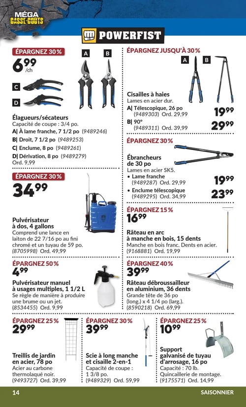 Circulaire Princess Auto - Méga Casse-coûts - Page 47