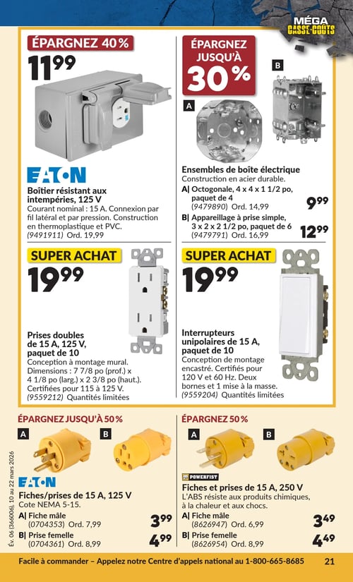 Circulaire Princess Auto - Méga Casse-coûts - Page 54