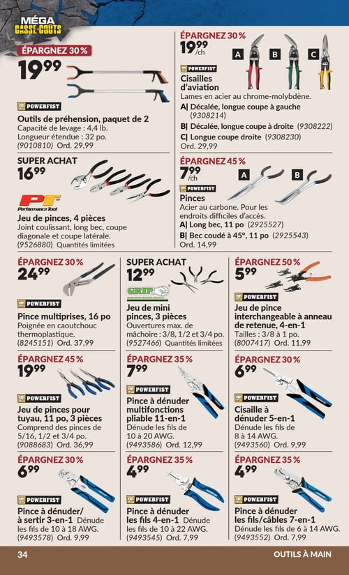 Circulaire Princess Auto - Méga Casse-coûts - Page 67