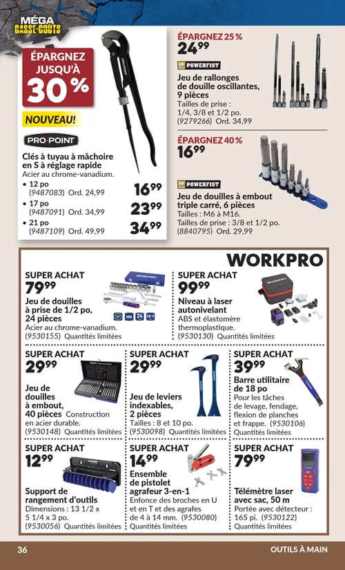Circulaire Princess Auto - Méga Casse-coûts - Page 69