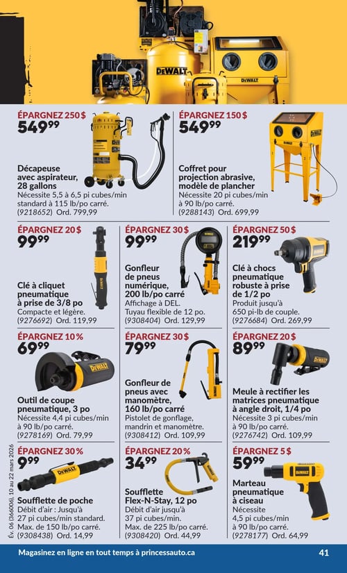 Circulaire Princess Auto - Méga Casse-coûts - Page 74