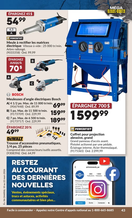 Circulaire Princess Auto - Méga Casse-coûts - Page 76