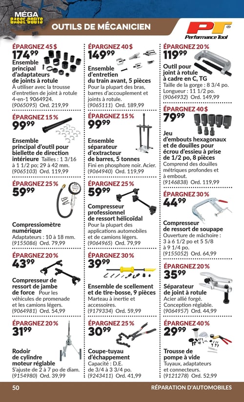 Circulaire Princess Auto - Méga Casse-coûts - Page 83