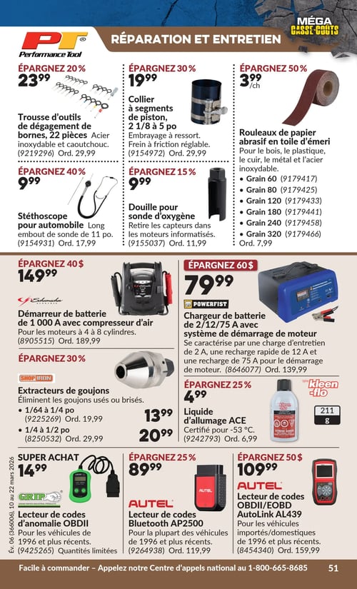 Circulaire Princess Auto - Méga Casse-coûts - Page 84