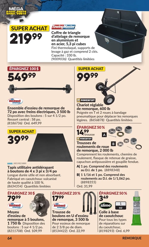 Circulaire Princess Auto - Méga Casse-coûts - Page 97