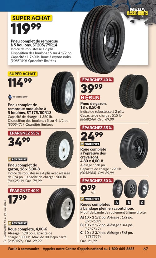 Circulaire Princess Auto - Méga Casse-coûts - Page 100